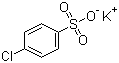 structure of CAS# 78135-07-6, 4-Chlorobenzenesulfonic acid potassium salt