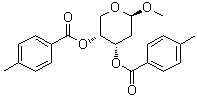 CAS 登录号：78185-67-8, 甲基 2-脱氧-beta-D-赤式-吡喃戊糖苷二(4-甲基苯甲酸酯)