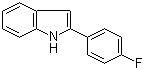 CAS # 782-17-2, 2-(4-Fluorophenyl)-1H-indole