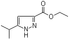 CAS # 78208-72-7, Ethyl 5-(1-methylethyl)-1H-pyrazole-3-carboxylate, Ethyl 5-isopropyl-1H-pyrazole-3-carboxylate