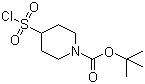 CAS 登录号：782501-25-1, 4-氯磺酰基哌啶羧酸叔丁酯