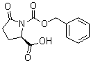 structure of CAS# 78339-57-8, (R)-1-(苄氧羰基)-5-氧代吡咯烷-2-羧酸