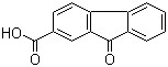 9-Fluorenone-2-carboxylic acid molecular structure (CAS 784-50-9)