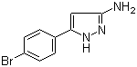 CAS # 78583-82-1, 3-Amino-5-(4-bromophenyl)-1H-pyrazole, 3-(4-Bromophenyl)-1H-pyrazol-5-amine, 5-(4-Bromophenyl)-1H-pyrazol-3-amine