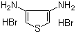CAS # 78637-85-1, 3,4-Diaminothiophene dihydrobromide, 3,4-Thiophenediamine dihydrobromide