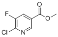 structure of CAS# 78686-78-9, 甲基6-氯-5-氟烟酸酯