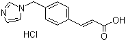 structure of CAS# 78712-43-3, Ozagrel hydrochloride