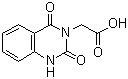 structure of CAS# 78754-94-6, (2,4-Dioxo-1,4-dihydroquinazolin-3(2H)-yl)acetic acid