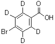 CAS # 787624-24-2, 4-Bromobenzoic-2,3,5,6-d<sub>4</sub> acid