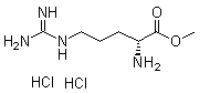 structure of CAS# 78851-84-0, D-精氨酸甲酯二盐酸盐