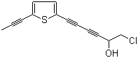 CAS # 78876-52-5, 1-chloro-6-(5-(prop-1-ynyl)thiophen-2-yl)hexa-3,5-diyn-2-ol