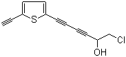 CAS # 78876-53-6, 1-chloro-6-(5-ethynylthiophen-2-yl)hexa-3,5-diyn-2-ol