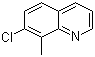 7-Chloro-8-methylquinoline molecular structure (CAS 78941-93-2)