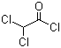 Dichloroacetyl chloride molecular structure (CAS 79-36-7)