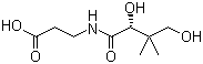 structure of CAS# 79-83-4, D-Pantothenic acid