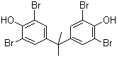 Tetrabromobisphenol A molecular structure (CAS 79-94-7)