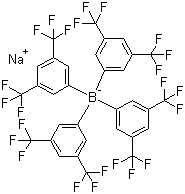 CAS # 79060-88-1, Sodium tetrakis[3,5-bis(trifluoromethyl)phenyl]borate