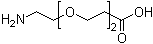 structure of CAS# 791028-27-8, 3-[2-(2-氨基乙氧基)乙氧基]-丙酸