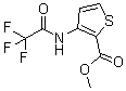 CAS 登录号：79128-68-0, 3-(2,2,2-三氟乙酰基氨基)噻吩-2-羧酸甲酯