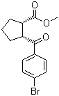 CAS # 791594-11-1, Methyl cis-2-(4-bromobenzoyl)cyclopentanecarboxylate, cis-2-(4-Bromobenzoyl)cyclopentanecarboxylic acid methyl ester