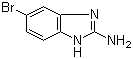 structure of CAS# 791595-74-9, 5-溴-1H-苯并咪唑-2-胺