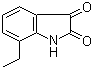 structure of CAS# 79183-65-6, 7-Ethylisatin