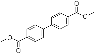 Biphenyl dimethyl dicarboxylate molecular structure (CAS 792-74-5)