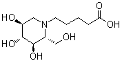 CAS # 79206-70-5, [2R-(2alpha,3beta,4alpha,5beta)]-3,4,5-Trihydroxy-2-(hydroxymethyl)-1-piperidinepentanoic acid
