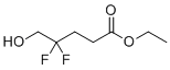 structure of CAS# 79360-94-4, 乙基4,4-二氟-5-羟基戊酸酯