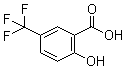 structure of CAS# 79427-88-6, 5-三氟甲基-2-羟基苯甲酸