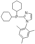 CAS # 794527-14-3, 2-(Dicyclohexylphosphino)-1-mesityl-1H-imidazole, Dicyclohexyl(1-mesityl-1H-imidazol-2-yl)phosphine
