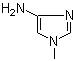 structure of CAS# 79578-98-6, 1-甲基-1H-咪唑-4-胺