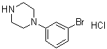 CAS # 796856-45-6, 1-(3-Bromophenyl)piperazine monohydrochloride
