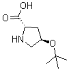 CAS # 79775-07-8, trans-4-tert-Butoxy-L-proline, (2S,4R)-4-tert-Butoxypyrrolidine-2-carboxylic acid