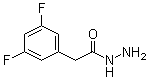 CAS 登录号：797784-29-3, 3,5-二氟苯乙酰肼