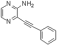 CAS 登录号：798544-32-8, 3-(2-苯基乙炔基)-2-吡嗪胺