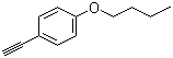 CAS # 79887-15-3, 1-Butoxy-4-eth-1-ynylbenzene, 4-n-Butoxyphenylacetylene
