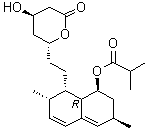 CAS # 79902-42-4, 2-Methylpropanoic acid (1S,3R,7S,8S,8aR)-1,2,3,7,8,8a-hexahydro-3,7-dimethyl-8-[2-[(2R,4R)-tetrahydro-4-hydroxy-6-oxo-2H-pyran-2-yl]ethyl]-1-naphthalenyl ester