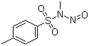 structure of CAS# 80-11-5, N-Methyl-N-nitrosotoluene-4-sulphonamide