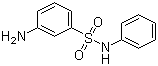 structure of CAS# 80-21-7, 3-Aminobenzenesulfonanilide