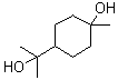 CAS # 80-53-5, p-Menthane-1,8-diol, 1,4-Terpin, 1,8-Terpenediol, 1,8-Terpin, 4-(2-Hydroxypropan-2-yl)-1-methylcyclohexanol