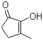 CAS # 80-71-7, Methyl cyclopentenolone, 2-Hydroxy-3-methyl-2-cyclopentene-1-one, 2-Hydroxy-3-methylcyclopent-2-enone