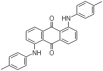 CAS # 8005-40-1 (67577-84-8), Solvent Violet 14, C.I. 61705, 1,5-Bis[(4-methylphenyl)amino]-9,10-anthracenedione, Fat Soluble Anthraquinone Violet, Fat Soluble Violet Anthraquinone, Morplas Violet 14, Oil Violet 732, Oplas Violet 732, Orient Oil Violet 732