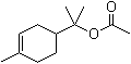 Terpineol acetate molecular structure (CAS 8007-35-0)