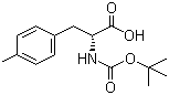 structure of CAS# 80102-27-8, Boc-D-4-甲基苯丙氨酸