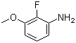 structure of CAS# 801282-00-8, 2-Fluoro-3-methoxyaniline