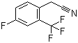 CAS # 80141-94-2, 4-Fluoro-2-(trifluoromethyl)phenylacetonitrile, 2-Trifluoromethyl-4-fluorobenzyl cyanide