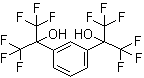 CAS # 802-93-7, 1,3-Bis(2-hydroxyhexafluoroisopropyl)benzene