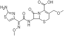 structure of CAS# 80210-62-4, 头孢泊肟