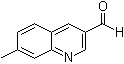 structure of CAS# 80231-38-5, 7-甲基-3-喹啉甲醛
